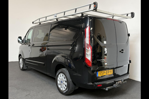 Ford Transit Custom 300 2.0 TDCI L2H1 Limited Dubbele cabine Navigatie Airco 2 Schuifdeuren Trekhaak Parkeersensoren Carplay DAB