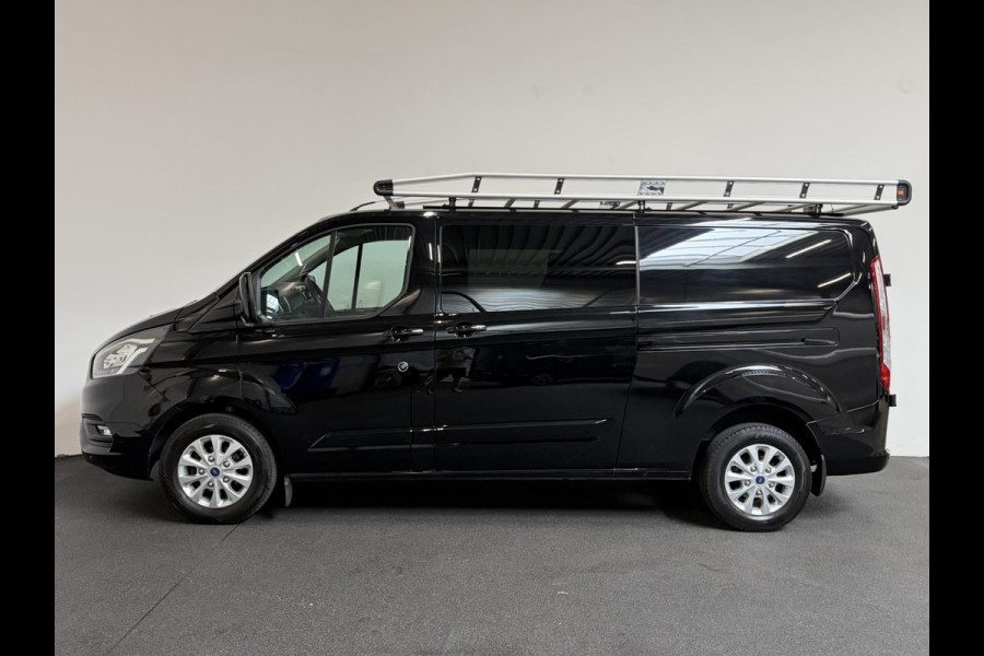 Ford Transit Custom 300 2.0 TDCI L2H1 Limited Dubbele cabine Navigatie Airco 2 Schuifdeuren Trekhaak Parkeersensoren Carplay DAB