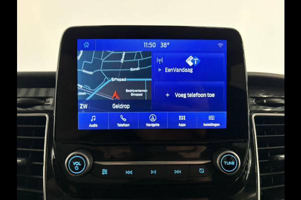 Ford Transit Custom 300 2.0 TDCI L2H1 Limited Dubbele cabine Navigatie Airco 2 Schuifdeuren Trekhaak Parkeersensoren Carplay DAB