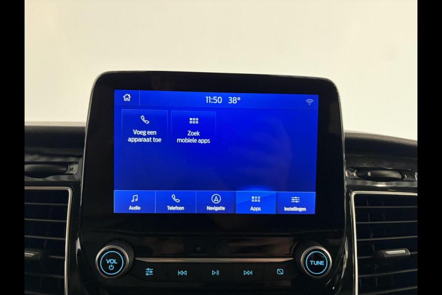 Ford Transit Custom 300 2.0 TDCI L2H1 Limited Dubbele cabine Navigatie Airco 2 Schuifdeuren Trekhaak Parkeersensoren Carplay DAB