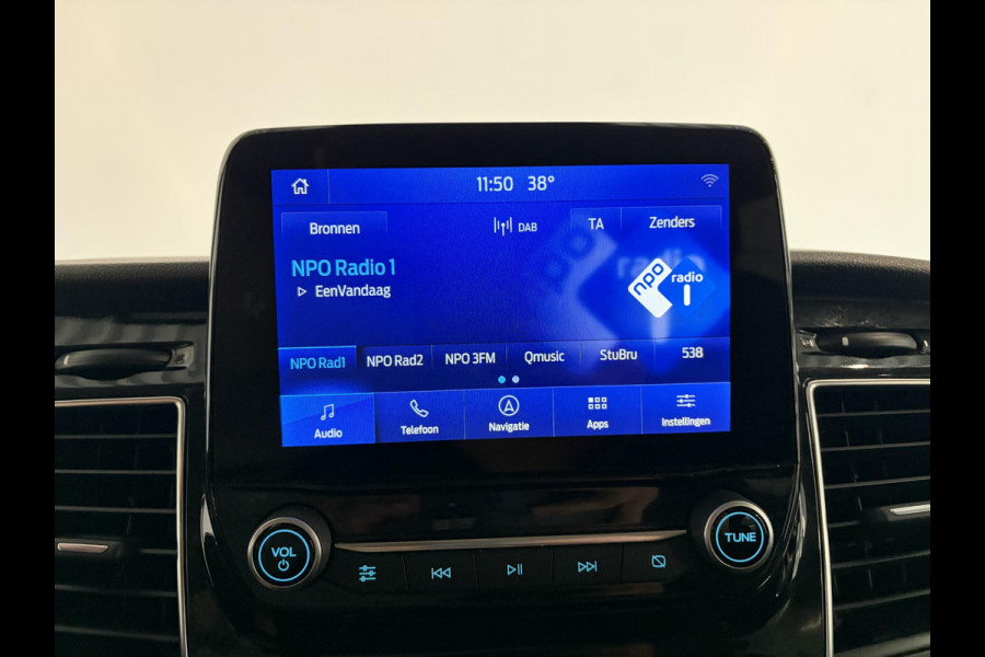 Ford Transit Custom 300 2.0 TDCI L2H1 Limited Dubbele cabine Navigatie Airco 2 Schuifdeuren Trekhaak Parkeersensoren Carplay DAB