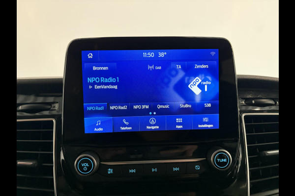 Ford Transit Custom 300 2.0 TDCI L2H1 Limited Dubbele cabine Navigatie Airco 2 Schuifdeuren Trekhaak Parkeersensoren Carplay DAB