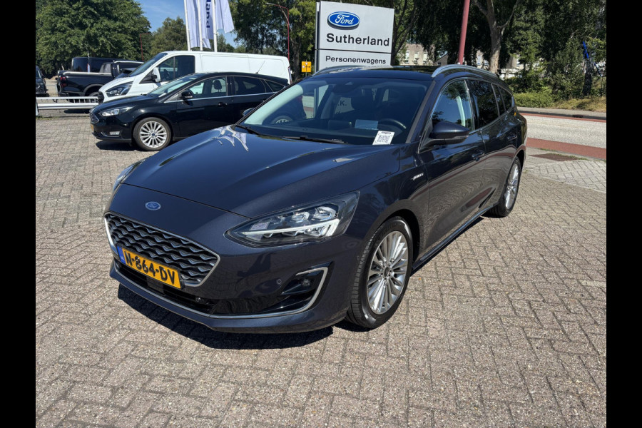 Ford FOCUS Wagon 1.0 EcoBoost Vignale 125pk | Panoramadak | Vol Leder | Adaptive cruise control | Winter Pack | LED | Bang&Olufsen | Camera