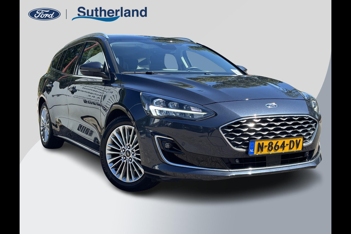 Ford FOCUS Wagon 1.0 EcoBoost Vignale 125pk | Panoramadak | Vol Leder | Adaptive cruise control | Winter Pack | LED | Bang&Olufsen | Camera