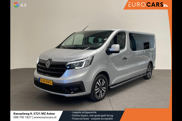 Renault Trafic 2.0 Blue dCi 170PK L2H1 Dubbele Cabine Anniversary Trekhaak Navigatie Apple Carplay Android Auto Camera Parkeerhulp Cruise Control Dodehoekassistent Virtual Cockpit Full Led Stoelverwarming Climate Control Lichtmetalen velgen