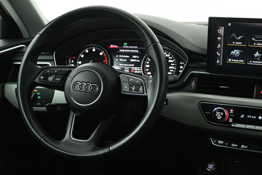 Audi A4 Limousine 35 TFSI Pro Line (ACHTERUITRIJCAMERA, CRUISE CONTROL, NAVIGATIE, PARKEERSENSOREN)