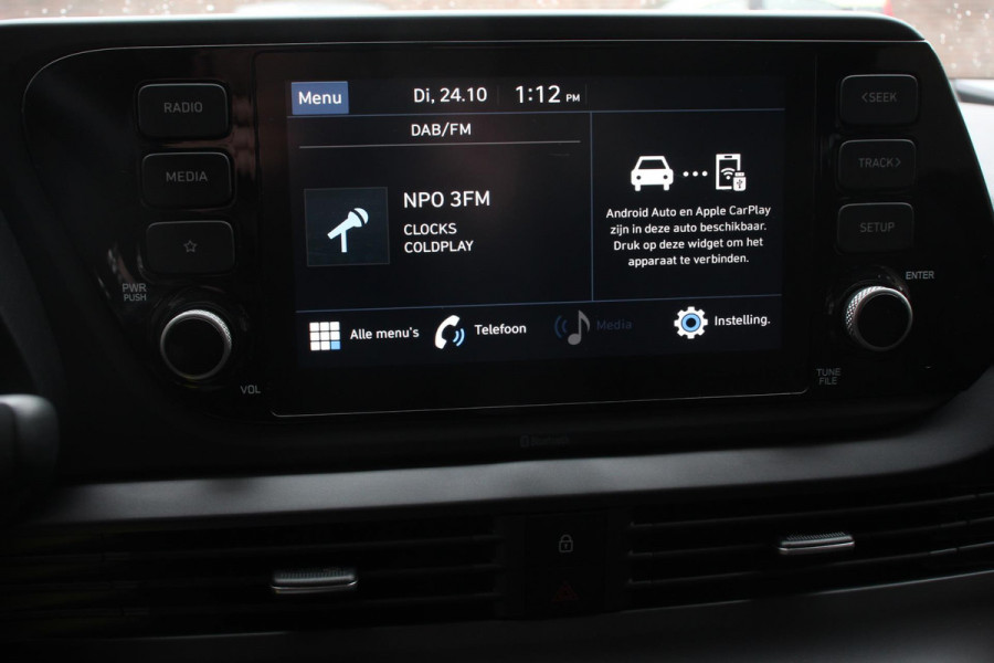 Hyundai i20 1.0 T-GDI 136 Pk Hybrid Automaat Comfort Camera Stoel/Stuurverwarming Lichtmetalen Velgen DAB Lane Assist Parkeersensoren Airco