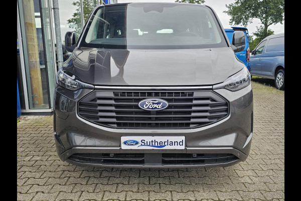 Ford Transit Custom 340 2.5 PHEV L2H1 Limited 233pk | Kombi | Incl. BTW/BPM | Dubbele zijschuifdeur | Privacy Glass | Inklapbare trekhaak | Verwarmbare bijrijdersbank | 17 inch lichtmetalen velgen | Driver Assistance Pack Premium | Verwarmbaar stuurwiel