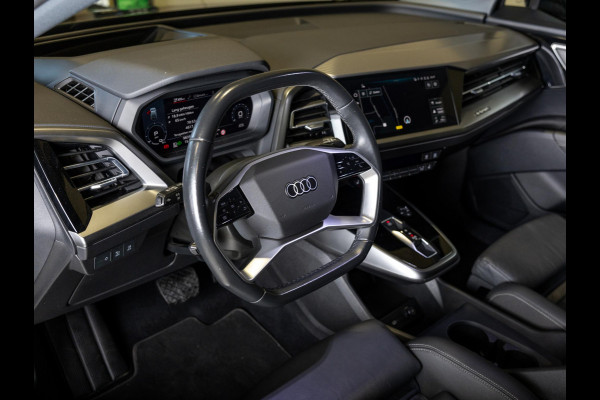 Audi Q4 e-tron 40 Launch edition Advanced 77 kWh 94,6% 204pk / Head up display / Sonos / Stoelverwarming / Navigatie / Apple carplay /