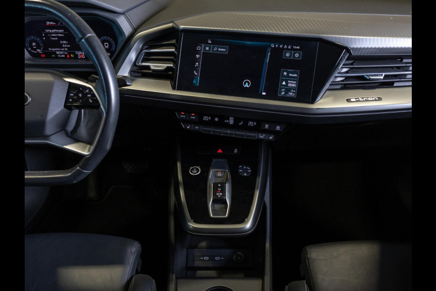 Audi Q4 e-tron 40 Launch edition Advanced 77 kWh 94,6% 204pk / Head up display / Sonos / Stoelverwarming / Navigatie / Apple carplay /