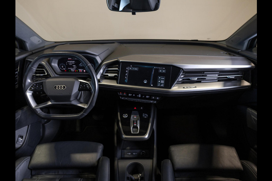 Audi Q4 e-tron 40 Launch edition Advanced 77 kWh 94,6% 204pk / Head up display / Sonos / Stoelverwarming / Navigatie / Apple carplay /