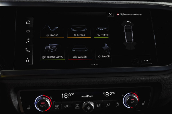 Audi Q3 Sportback 35 TFSI 150 PK S Edition 3xS-Line | S/K-Panodak | Dig. Cockpit | Adapt. Cruise | Stoelverw. | PDC | App. Connect | ECC | LM 20" |