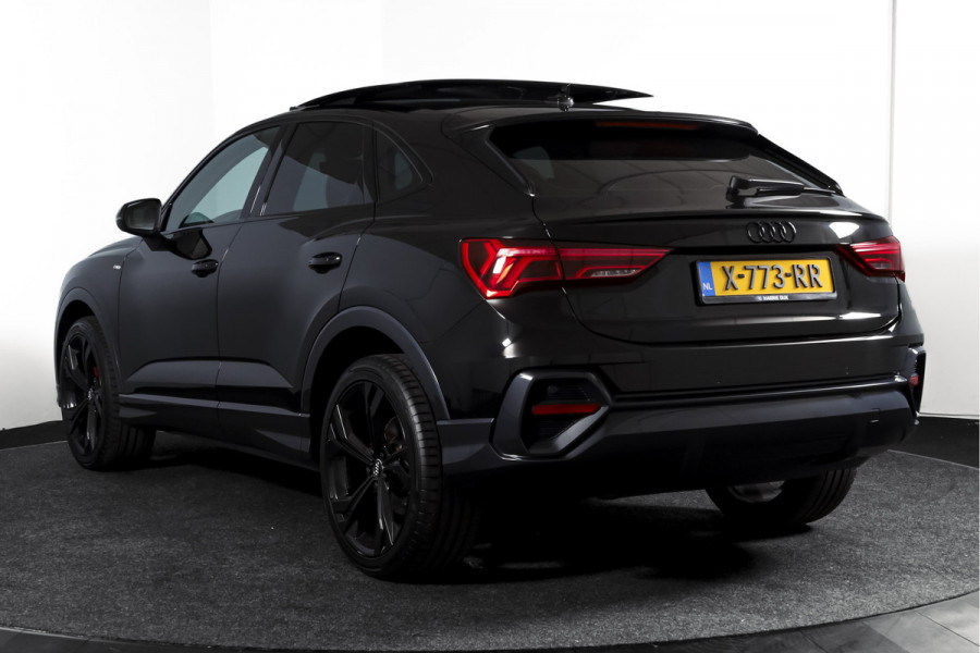 Audi Q3 Sportback 35 TFSI 150 PK S Edition 3xS-Line | S/K-Panodak | Dig. Cockpit | Adapt. Cruise | Stoelverw. | PDC | App. Connect | ECC | LM 20" |