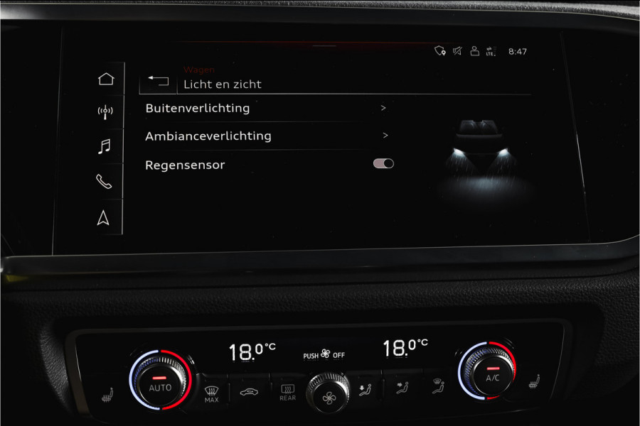 Audi Q3 Sportback 35 TFSI 150 PK S Edition 3xS-Line | S/K-Panodak | Dig. Cockpit | Adapt. Cruise | Stoelverw. | PDC | App. Connect | ECC | LM 20" |