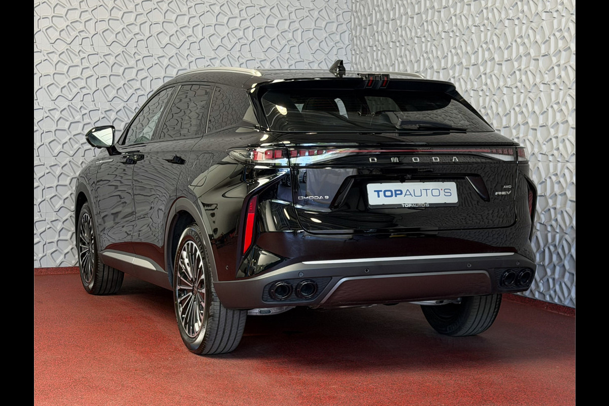 Omoda 9 OMODA 9 PREMIUM AWD 538 PK / PHEV/ TOTAAL MET BENZINE ELEK 1000KM 4WD 4X4