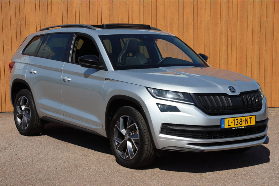 Škoda Kodiaq 1.5 TSI Sportline Business 7persoons org.NL pano-dak el.klep camera stuurverw. canton