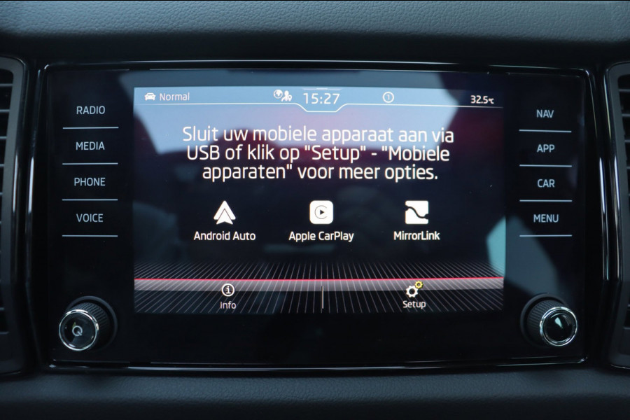 Škoda Kodiaq 1.5 TSI Sportline Business 7persoons org.NL pano-dak el.klep camera stuurverw. canton