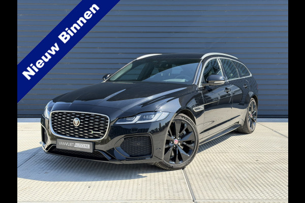 Jaguar XF Sportbrake 2.0 P250 R-Dynamic Black | Leder | Memory Stoelen | Dode hoek | Camera | Top staat!