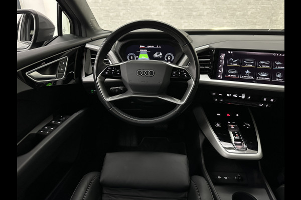 Audi Q4 e-tron 40 204PK 77 kWh | #RS-Leder | 5x Q4 OP VOORRAAD! | ACC | Sportstoelen | Getint Glas | MMI+ | Dynamic-Pakket | Stoelverwarming | Zwarte Hemelbekleding | LED | Lane Assist |