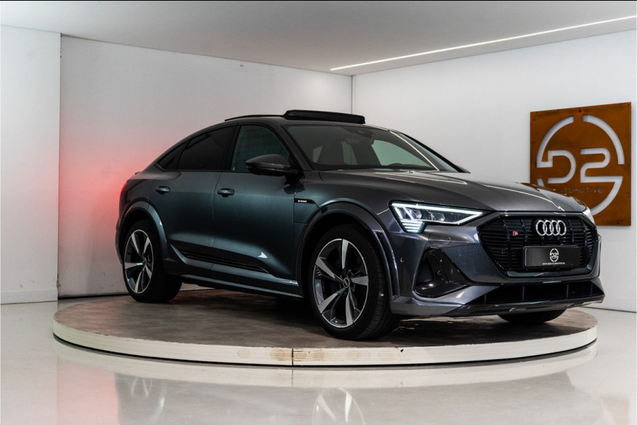 Audi e-tron Sportback S Quattro 95 kWh 504PK | Pano | Sfeer | B&O | ACC | Leder | 12 MND Garantie