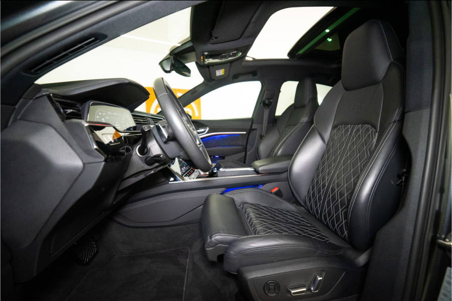 Audi e-tron Sportback S Quattro 95 kWh 504PK | Pano | Sfeer | B&O | ACC | Leder | 12 MND Garantie
