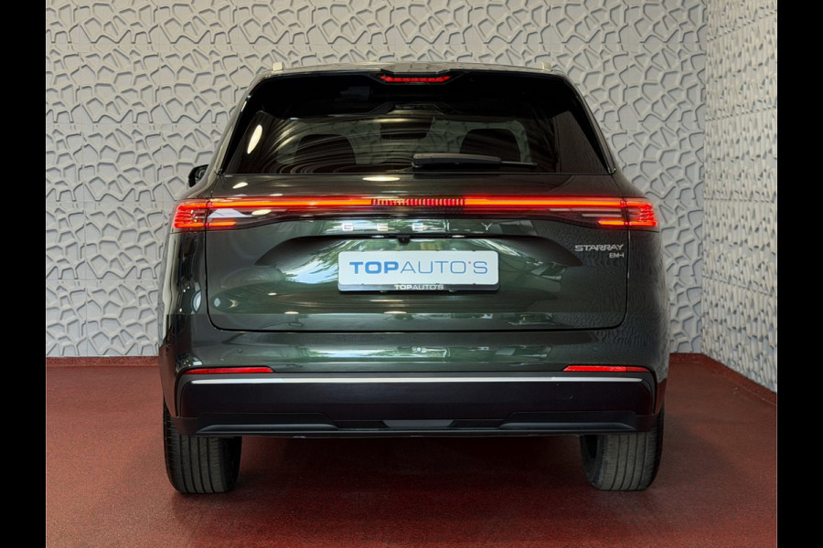 GEELY Starray EM-i MAX+ PHEV LONG RANGE NIEUWE AUTO | 29,8 kWh ACCU | 136 KM WLTP | PANORAMADAK | STOELVERWARMING/KOELING | LEER | MET MASSAGE