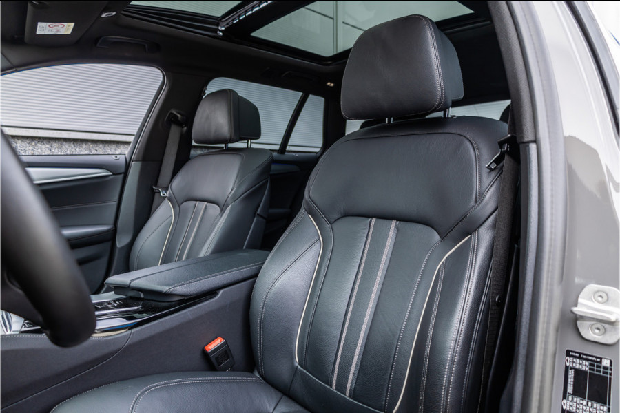 BMW 5 Serie Touring 530i High Executive M-Sport 20inch / Bernina Grau / Pano / Camera / Laser