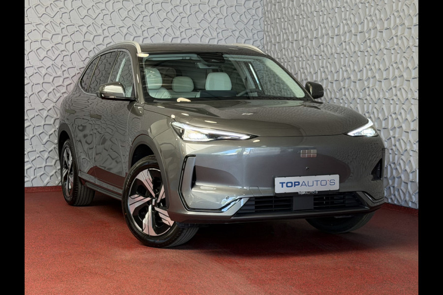GEELY E5 Max+ 68 kWh | 475KM Bereik Speciaal Wit Leer Topuitvoering | Panoramadak | Elektr. Achterklep | 360° Camera | 8 Jaar Garantie Geely Wijchen