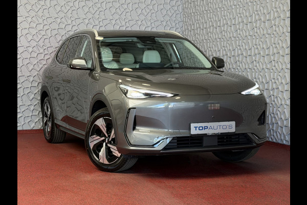 GEELY E5 Max+ 68 kWh | 475KM Bereik Speciaal Wit Leer Topuitvoering | Panoramadak | Elektr. Achterklep | 360° Camera | 8 Jaar Garantie Geely Wijchen