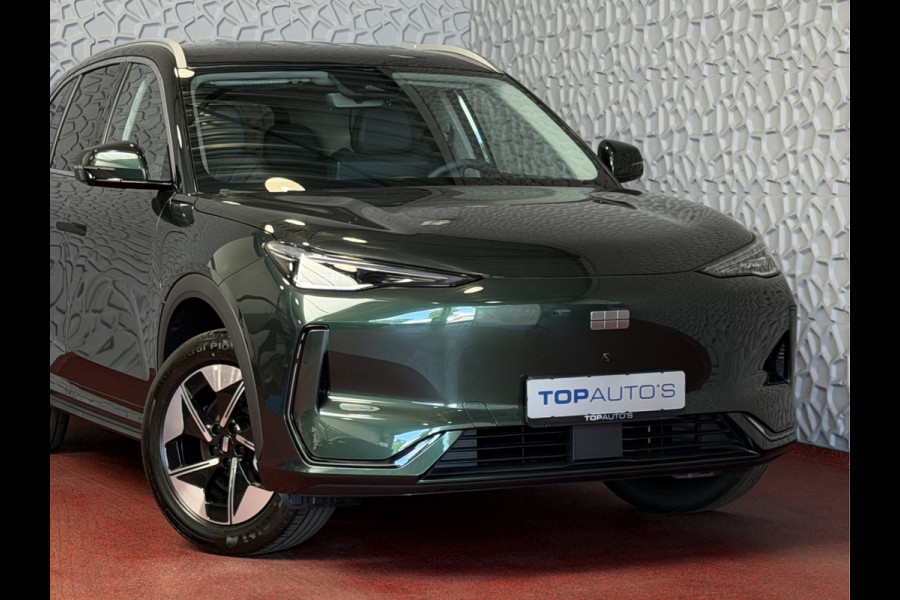 GEELY E5 Pro+ 68KW | Geventileerde & Verwarmde Stoelen | Moss Green | Warmtepomp | 360° Camera | 475 km WLTP