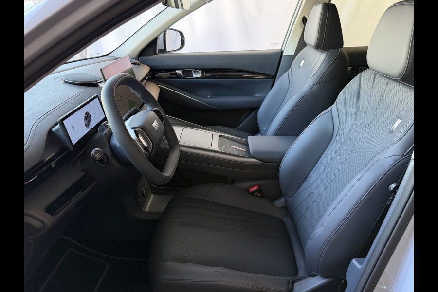 GEELY E5 Pro+ 68 kWh | 475 km WLTP | Moonlight Silver 8 Jaar Garantie | 360° Camera | Warmtepomp | Leder | Blind Spot