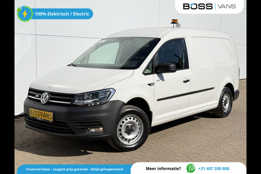 Volkswagen E-Caddy 37kWh 113PK L2 Elektrisch Caddy ABT Maxi 37,3kWh 159km WLTP LED Snelladen Trekhaak Airco Carplay Parkeersensoren Achter