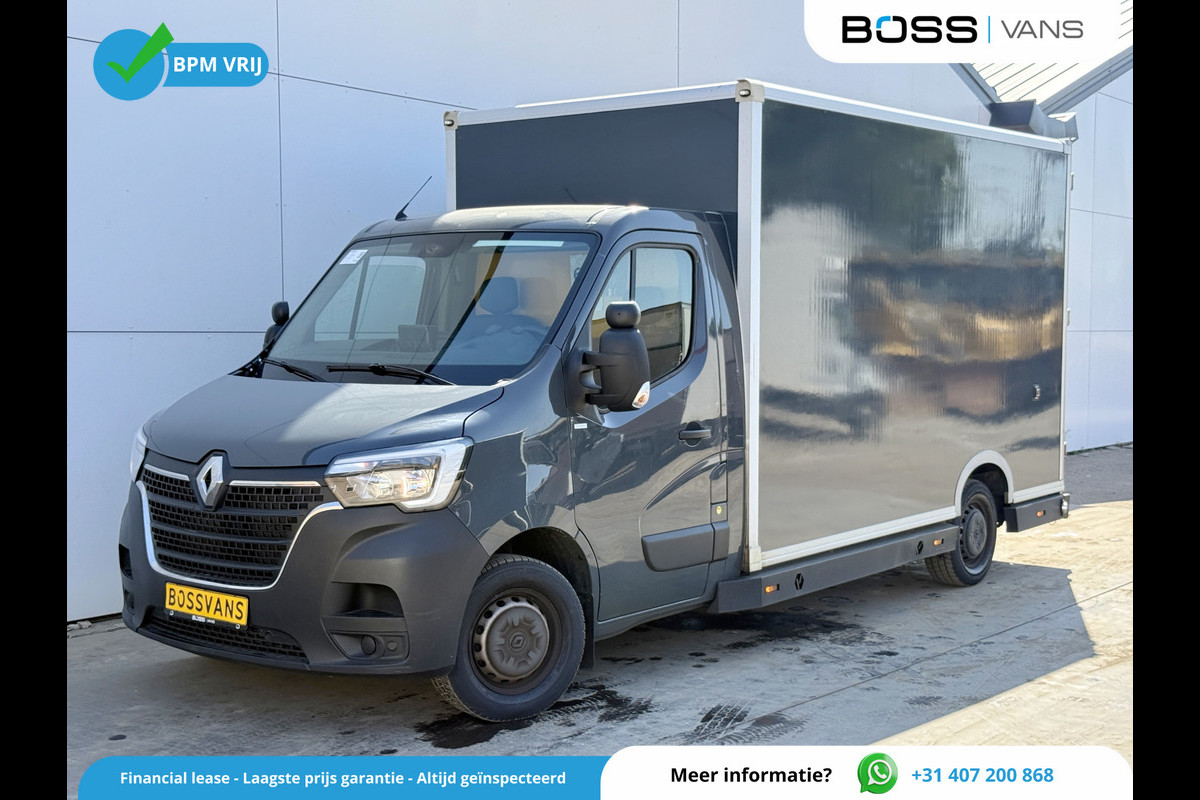 Renault Master Plancher T35 2.3 DCI 150PK Lowliner Bakwagen Airco Cruise Control Camera Foodtruck Meubelbak Paardenwagen