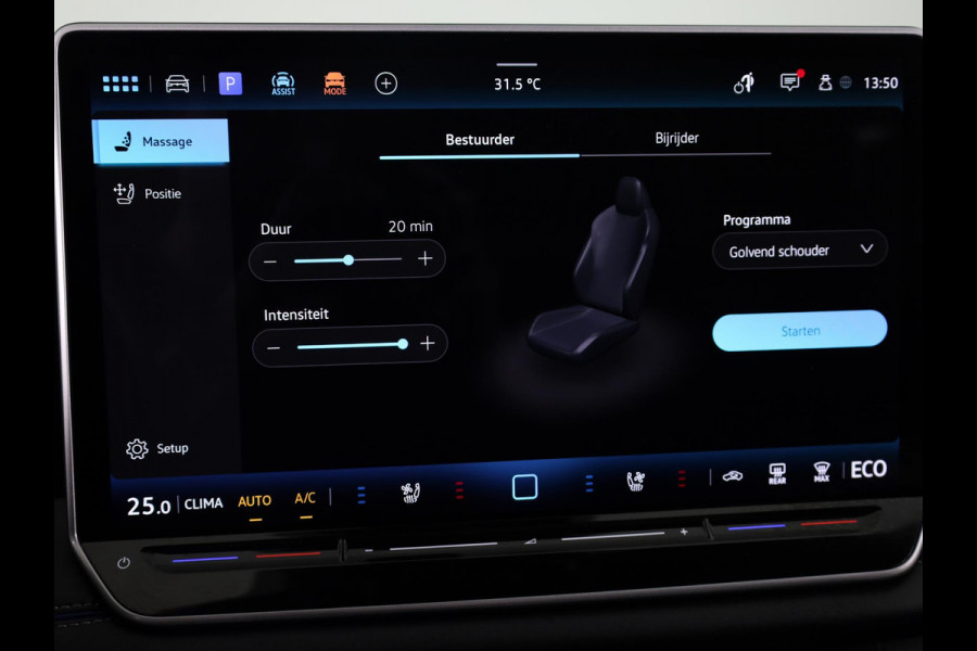 Volkswagen Tiguan 1.5 eHybrid R-Line Edition 272 pk Automaat (DSG) | Verlengde garantie | Navigatie | Panoramadak | Trekhaak (wegklapbaar) | Rondomzicht camera | Lederen bekleding |Stoelverwarming/ventilatie | R-Line |