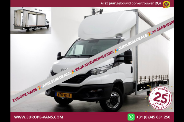 Iveco Daily 50C16 3.0 160pk E6 WB475 XXXL Bakwagen met schuifzeilen L605cm 02-2020