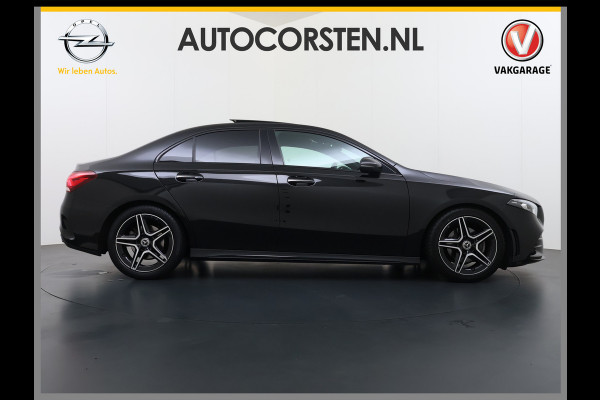 Mercedes-Benz A-Klasse 200 164PK AUT-7 AMG Pano-Dak Trekhaak Adap.Cruise Camera Navi Elek.Stoelen+Memory+Verwarmd Apple Carplay Android Rijassistentiepakket Business Plus-pakket Pdc Privacy Glas DAB Bluetooth Lmv Isofix Apps 1.600KG Trekgewicht Origineel Nederlandse Auto