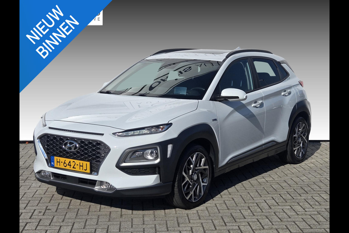 Hyundai Kona 1.6 GDI HEV Premium | NL-Auto| Stoel Koeling/Verwarming| Open Dak|