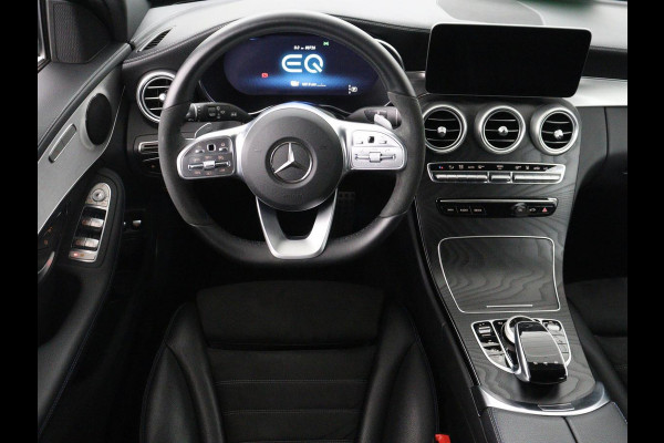 Mercedes-Benz C-Klasse Estate 300 e Business Solution AMG Limited d | SOH 88,2% | Leder/alcantara | Cruise control | Lane assist | Elektrische achterklep | 360 camera | Park assist | Carplay | Sfeerverlichting