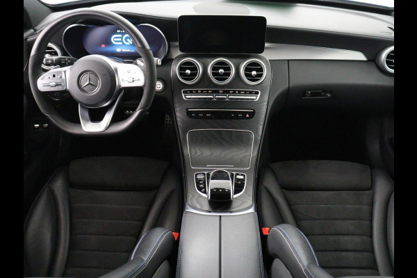 Mercedes-Benz C-Klasse Estate 300 e Business Solution AMG Limited d | SOH 88,2% | Leder/alcantara | Cruise control | Lane assist | Elektrische achterklep | 360 camera | Park assist | Carplay | Sfeerverlichting