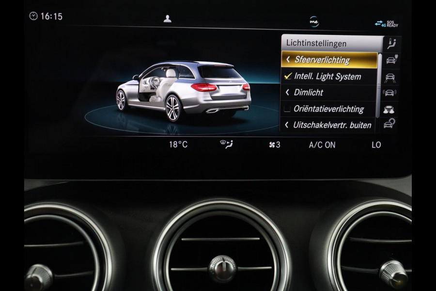 Mercedes-Benz C-Klasse Estate 300 e Business Solution AMG Limited d | SOH 88,2% | Leder/alcantara | Cruise control | Lane assist | Elektrische achterklep | 360 camera | Park assist | Carplay | Sfeerverlichting