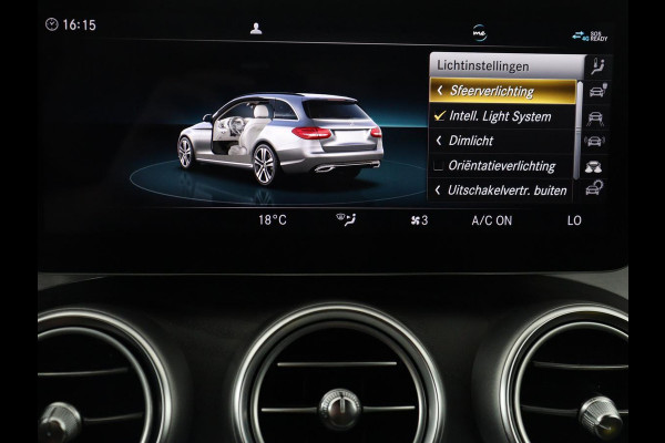Mercedes-Benz C-Klasse Estate 300 e Business Solution AMG Limited d | SOH 88,2% | Leder/alcantara | Cruise control | Lane assist | Elektrische achterklep | 360 camera | Park assist | Carplay | Sfeerverlichting