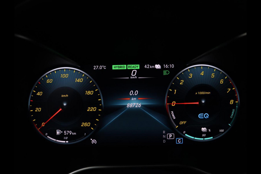 Mercedes-Benz C-Klasse Estate 300 e Business Solution AMG Limited d | SOH 88,2% | Leder/alcantara | Cruise control | Lane assist | Elektrische achterklep | 360 camera | Park assist | Carplay | Sfeerverlichting