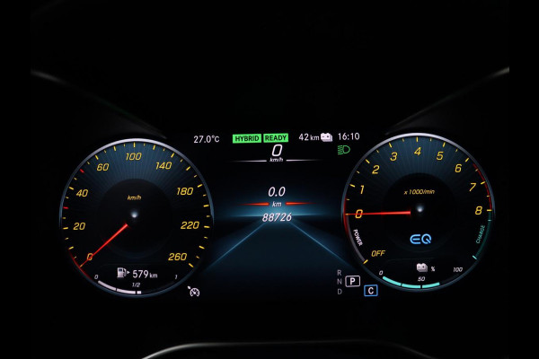 Mercedes-Benz C-Klasse Estate 300 e Business Solution AMG Limited d | SOH 88,2% | Leder/alcantara | Cruise control | Lane assist | Elektrische achterklep | 360 camera | Park assist | Carplay | Sfeerverlichting