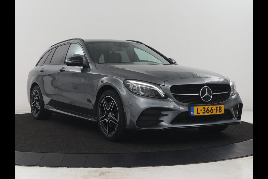 Mercedes-Benz C-Klasse Estate 300 e Business Solution AMG Limited d | SOH 88,2% | Leder/alcantara | Cruise control | Lane assist | Elektrische achterklep | 360 camera | Park assist | Carplay | Sfeerverlichting