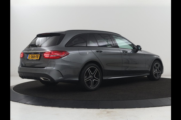 Mercedes-Benz C-Klasse Estate 300 e Business Solution AMG Limited d | SOH 88,2% | Leder/alcantara | Cruise control | Lane assist | Elektrische achterklep | 360 camera | Park assist | Carplay | Sfeerverlichting