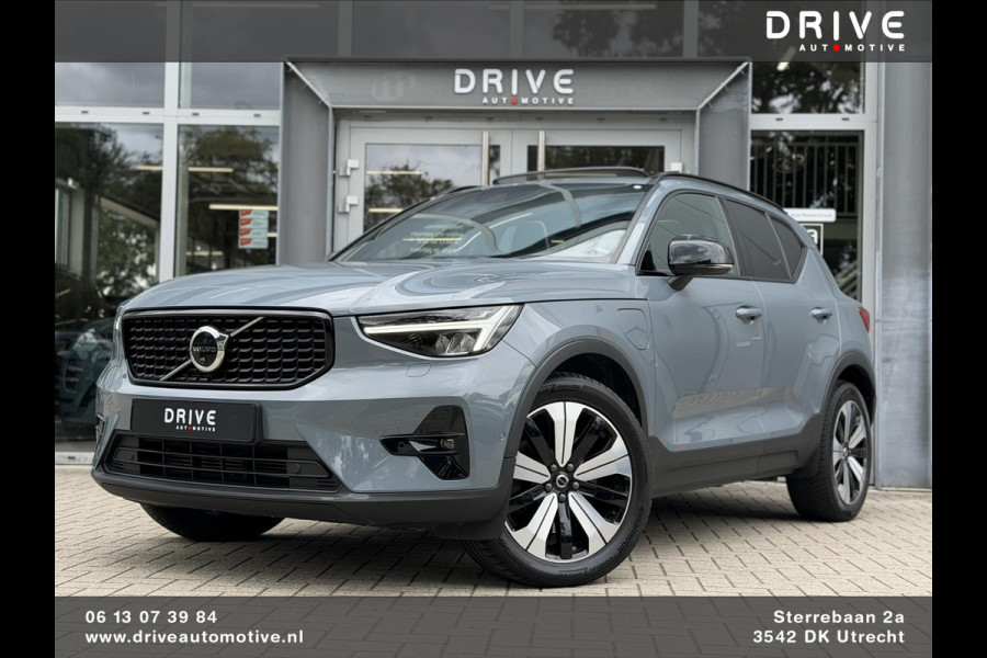 Volvo XC40 1.5 T4 Plug-in hybrid Ultimate Dark |Pano|H/K|360Cam|Memory|PilotAssit|Trekhaak|BLIS|ThunderGrey