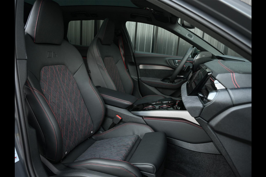 Audi A5 Avant 2.0 e-hybrid quattro S edition Competition | Nimbus grey | 367pk | S-Seats | Panoramadak | B&O Sound | Head-Up | 360 Camera | Adaptive Cruise | Trekhaak | Passagiers display |