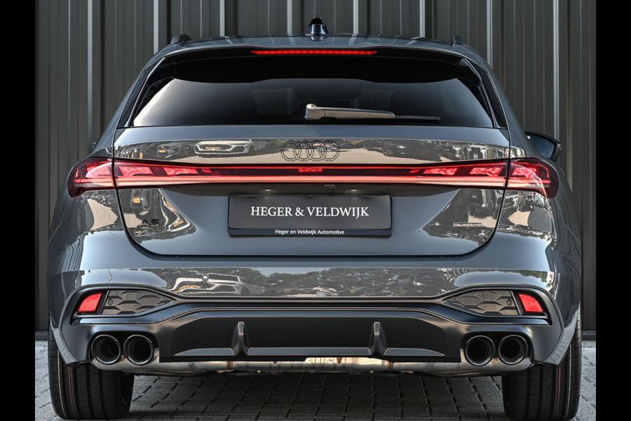 Audi A5 Avant 2.0 e-hybrid quattro S edition Competition | Nimbus grey | 367pk | S-Seats | Panoramadak | B&O Sound | Head-Up | 360 Camera | Adaptive Cruise | Trekhaak | Passagiers display |