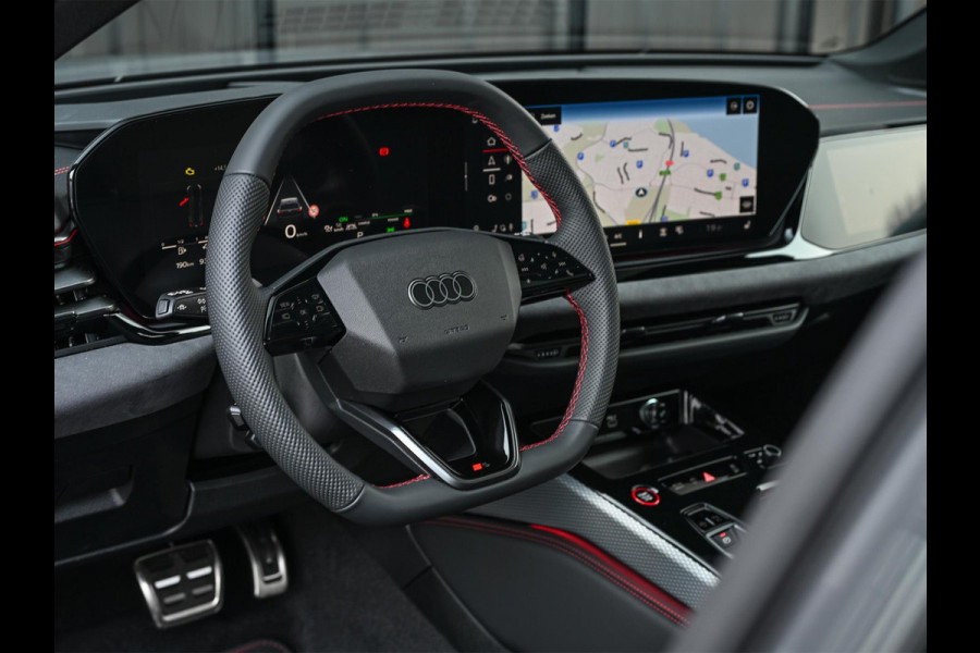 Audi A5 Avant 2.0 e-hybrid quattro S edition Competition | Nimbus grey | 367pk | S-Seats | Panoramadak | B&O Sound | Head-Up | 360 Camera | Adaptive Cruise | Trekhaak | Passagiers display |