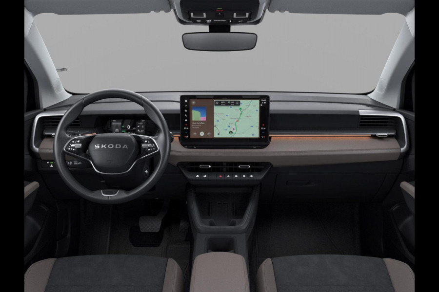 Škoda Epiq Business Launch Edition 56 kWh 211 pk | Suite Interieur | Light & View Pakket | Panorama Dak | Trekhaak | Velgen: 19" lichtmetalen velgen Lark, zwart